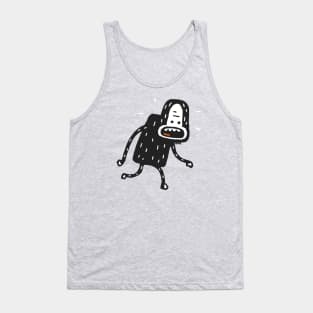 Large Hairy Bipedal Creature Tank Top